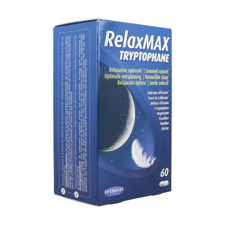 RelaxMax + L-Tryptophan Orthonat - 60 Kapseln