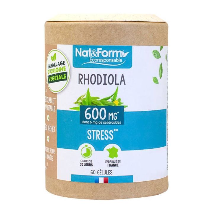 Rhodiola Stress Nat&Form - 60 Kapseln