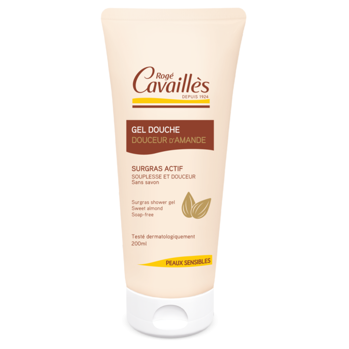 Überfettendes, extra-sanftes Duschgel für empfindliche Haut von Rogé Cavaillès - Tube mit 200 ml