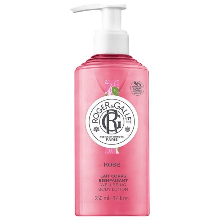 Körpermilch Wohltuend Rose Roger & Gallet - Pumpflasche 250 ml