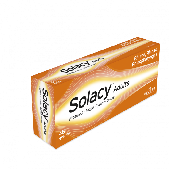 Solacy Ab 15 Jahren; Erwachsene Kapsel - Packung mit 45 Kapseln