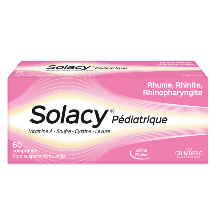 Solacy pädiatrische Tabletten zur Herstellung einer Suspension zum Einnehmen - Packung mit 60 Tabletten