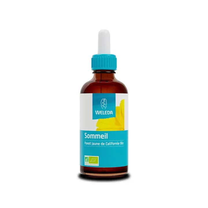 Schlaf Bio-Pflanzenextrakt Kalifornischer Goldmohn Weleda - Flasche mit 100 ml