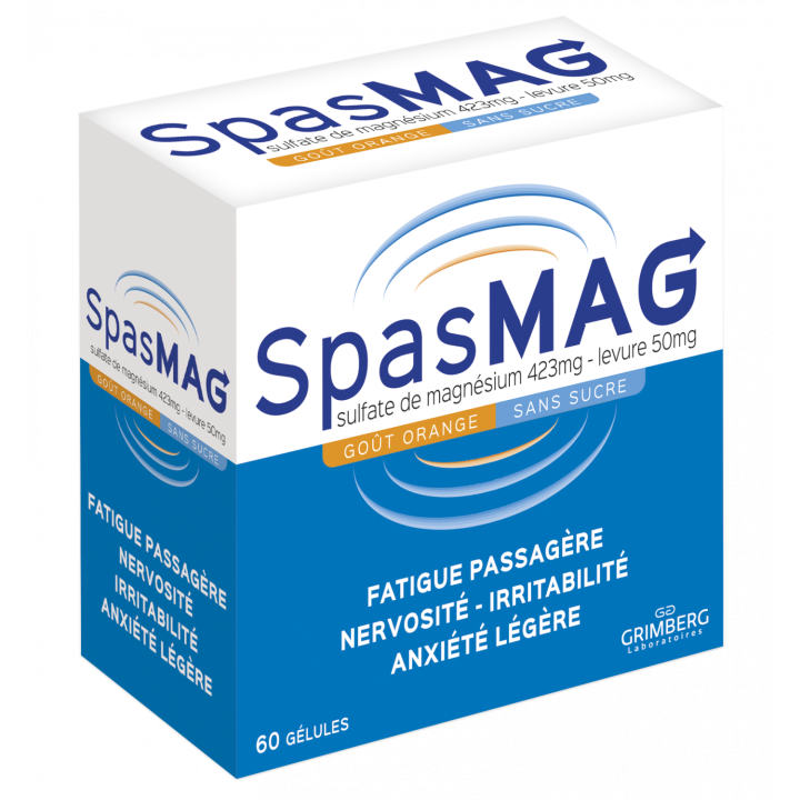 Spasmag Kapseln - Packung mit 60 Kapseln