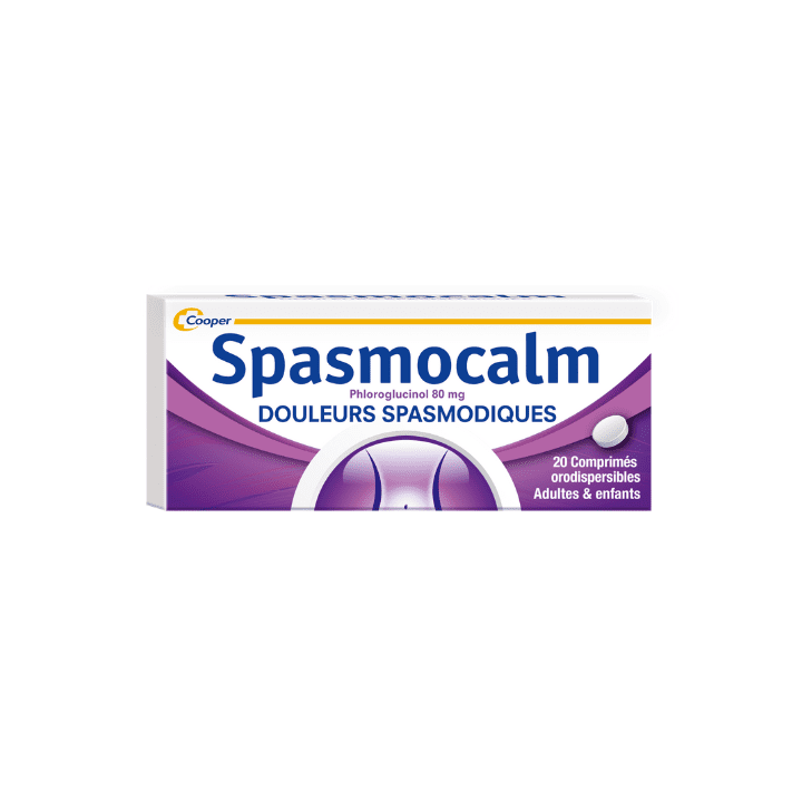 Spasmocalm 80 mg - 20 orodispersible Tabletten