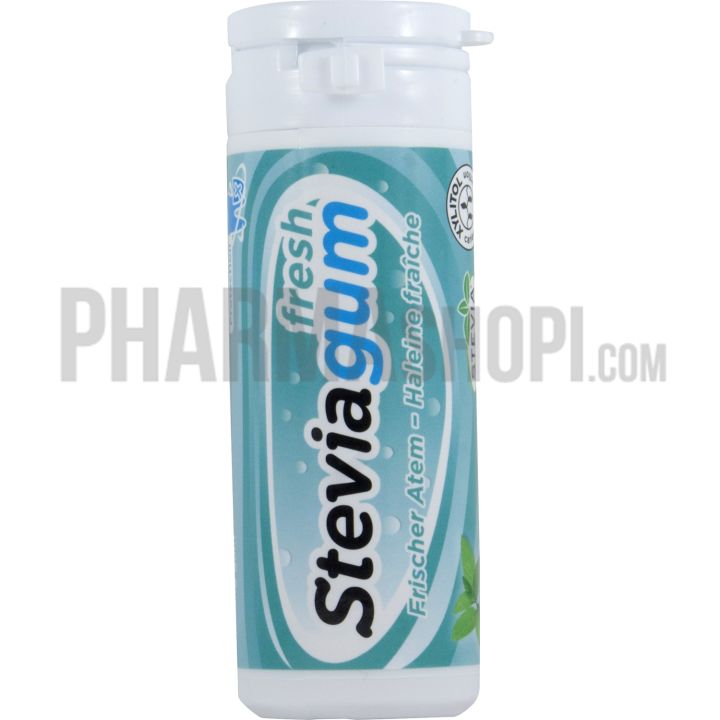 Steviagum frischer Atem Kaugummi - Tube mit 30 g