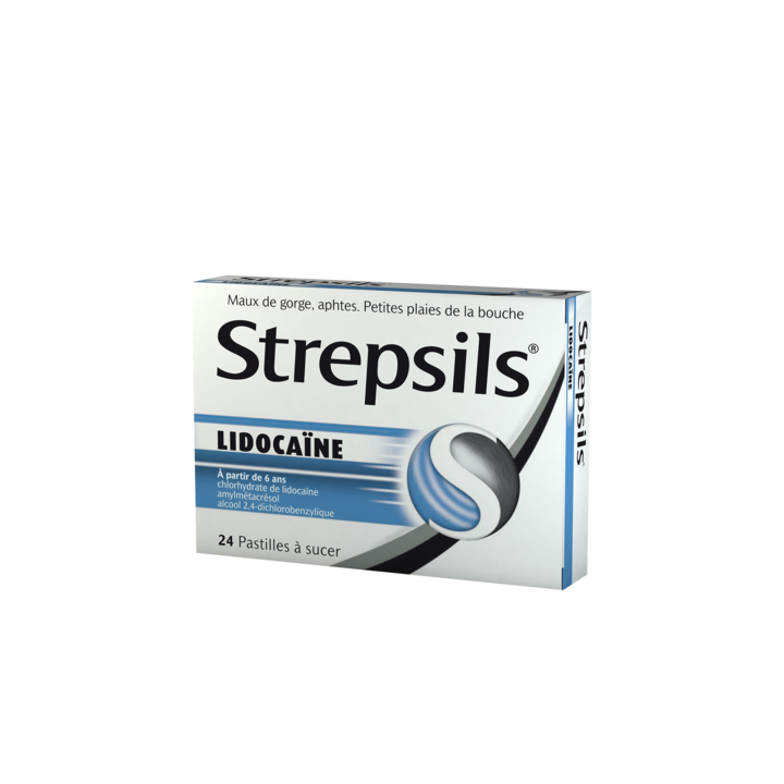 Strepsils Lidocain Lutschtabletten - 24 Tabletten