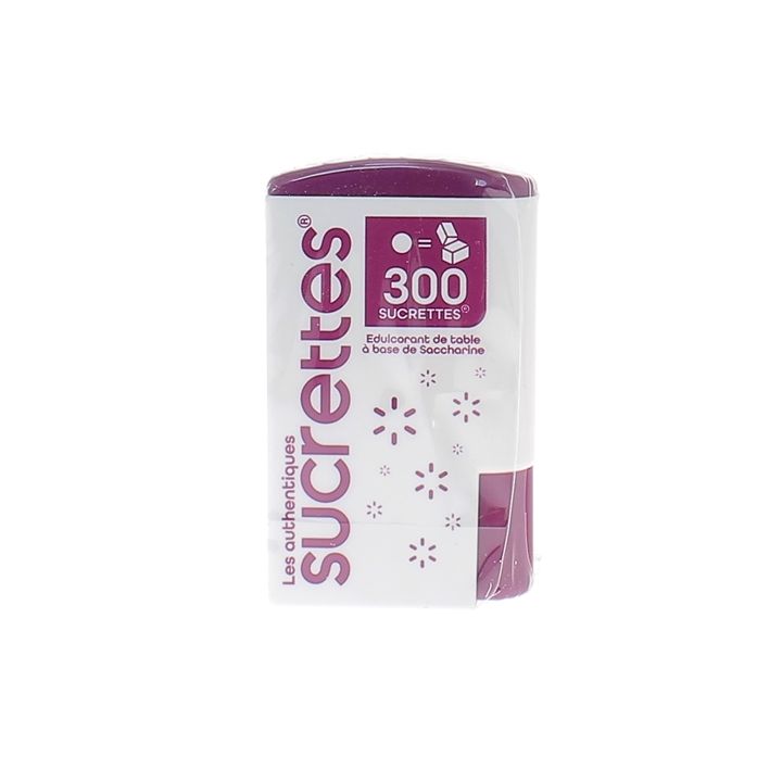 Die authentischen Süßstoffe 25 mg Saccharin - Packung mit 300 Süßstoffen