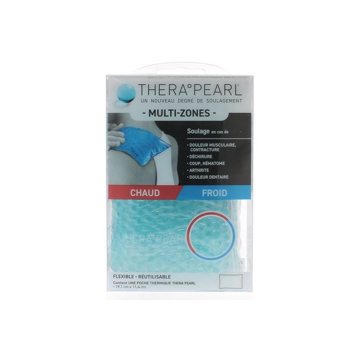 Théra Pearl Mehrzonen Wärme-Kälte-Patch - 1 wiederverwendbares Pflaster