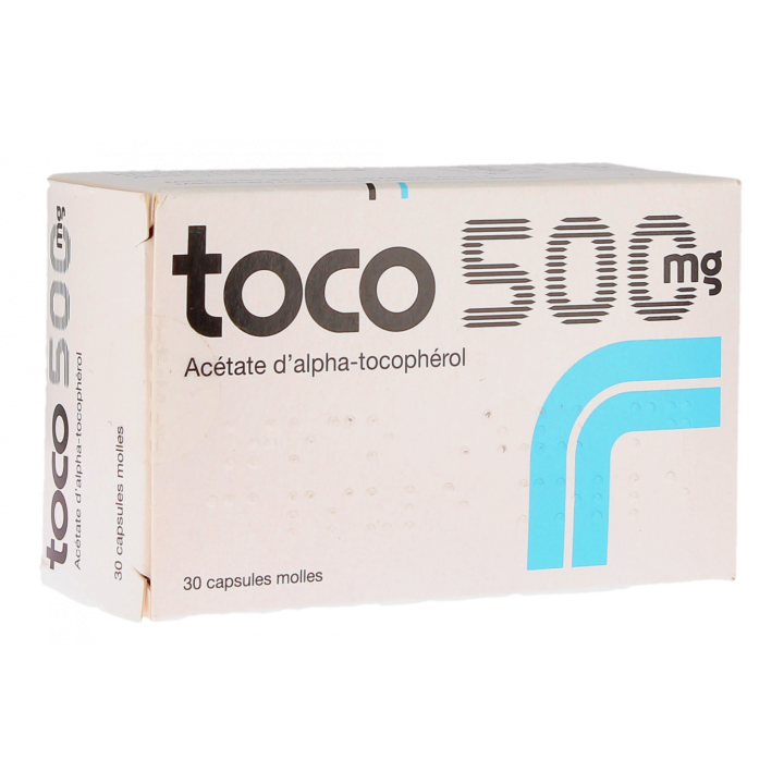 Toco 500mg Weichkapsel - Packung mit 30 Kapseln
