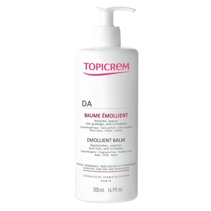DA emollient balm for atopic skin Topicrem - 500 ml bottle