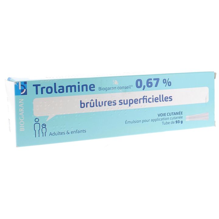 Trolamin 0,67 % Emulsion zur Anwendung auf der Haut - Tube mit 93 g