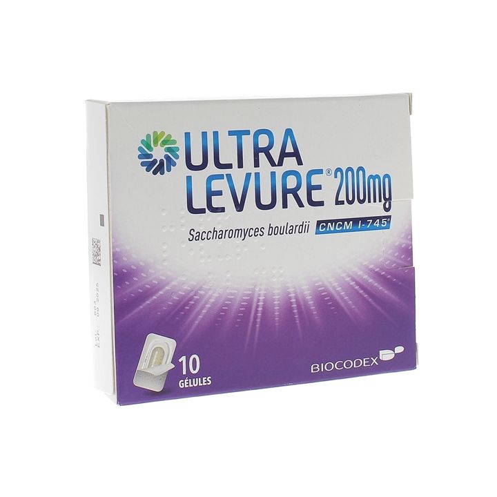Ultra Levure 200mg Kapseln - Antidiarrhoikum - 10 Kapseln