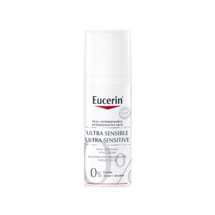 Ultra empfindliche beruhigende Pflege für trockene Haut Eucerin - Flasche mit 50 ml