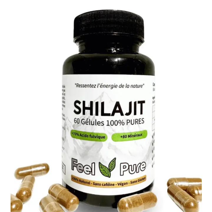 Shilajit Feel Pure - 60 Kapseln