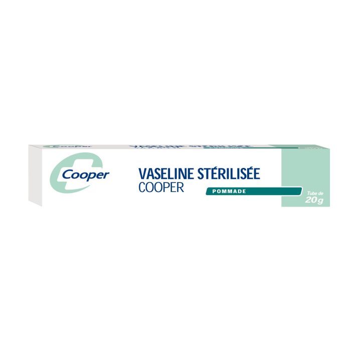 Sterilisierte Vaseline Cooper Salbe - Tube mit 20 g