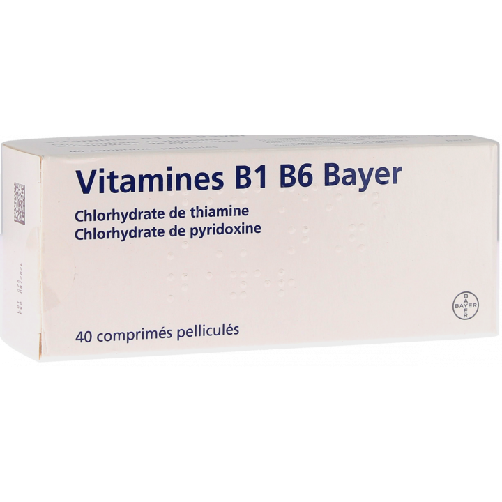 Vitamin B1 B6 Bayer - 40 filmtabletten