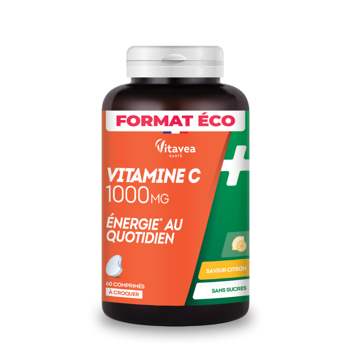 Vitamin C 1000 mg Vitavea - Packung mit 60 Tabletten