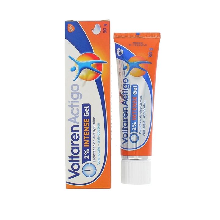 Voltaren actigo 2% intensives Gel - Tube mit 30 g