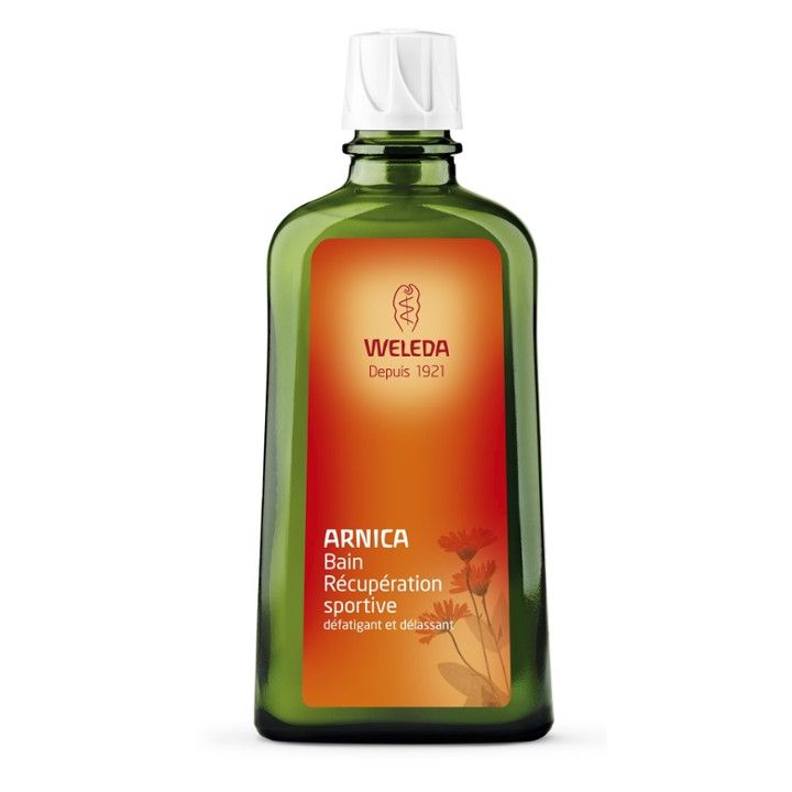 Sportliche Regenerationsbad mit Arnika von Weleda - 200 ml Flasche
