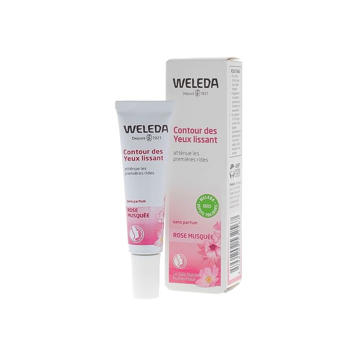 Augenpflege mit glättendem Wildrosenöl Weleda - 10 ml Tube