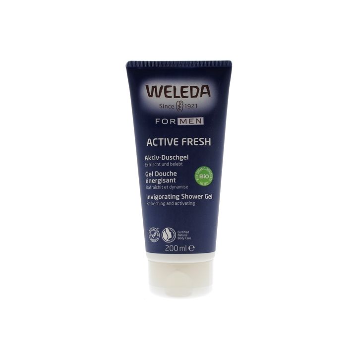 Energie Duschgel Weleda für Männer - Tube mit 200 ml