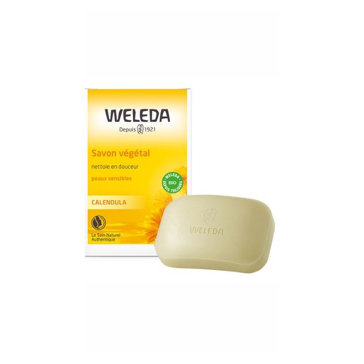 Weleda Pflanzenölseife mit Calendula - 1 Stück à 100g