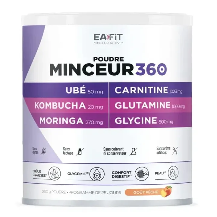 Mager 360 Geschmack Pfirsich Eafit - 250g Dose