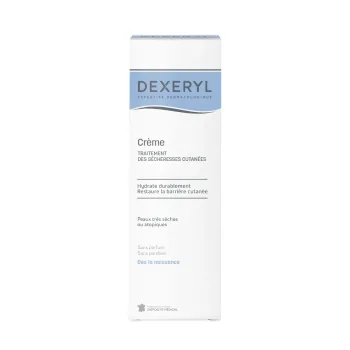 Dexeryl Creme zur Behandlung von Hauttrockenheit Pierre Fabre - Tube mit 250g