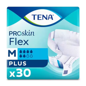 ProSkin Flex Schutz mit Gürtel M Tena - Packung mit 30 Schutzvorrichtungen