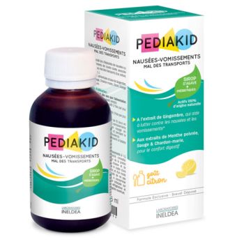 Pediakid Reisekrankheit Geschmack Zitrone - Flasche mit 125 ml