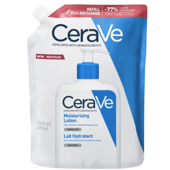 Feuchtigkeitsspendende Milch Cerave - Öko-Nachfüllung von 473 ml