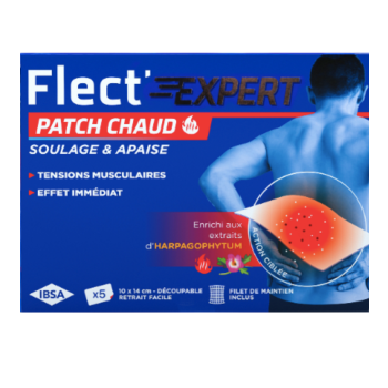 Flect'expert Wärmepflaster Ibsa - Packung mit 5 Pflastern