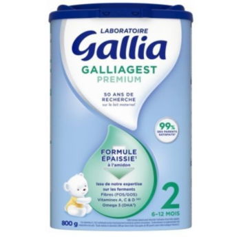 Galliagest Premium Pulvermilch 2. Alter Gallia - Dose mit 800g