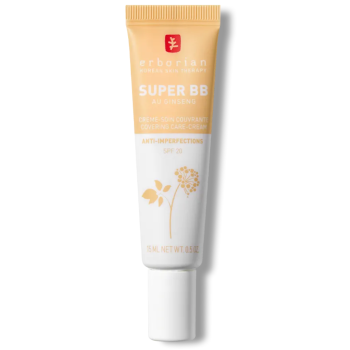 Super BB-Creme - deckende Anti-Unreinheiten Nude Pflege SPF 20 Erborian - Tube mit 15 ml