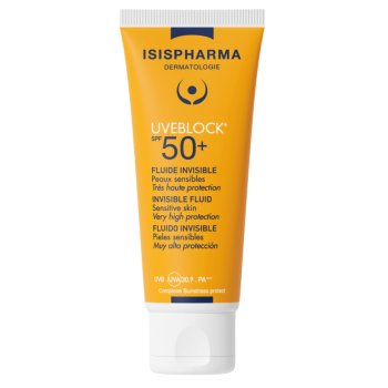 Uveblock SPF50+ unsichtbare Flüssigkeit Isispharma - Tube mit 40 ml