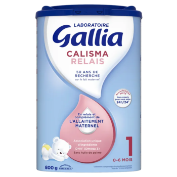 Calisma Relais Milchpulver 1. Alter Gallia - Dose mit 800g
