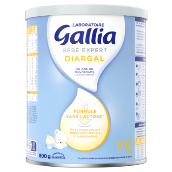 Baby Expert Diargal laktosefreie Formel Gallia - 800g Dose