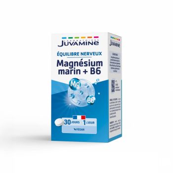 Meeresmagnesium Vitamin B6 Nervengleichgewicht Juvamine - Packung mit 30 Tabletten