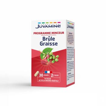 Juvamine Fettverbrennungs-Diätprogramm - Packung mit 30 Kapseln