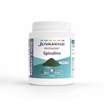 Spirulina Revitalisierend Juvamine - Packung mit 90 Tabletten