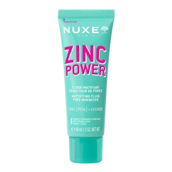 Zinc Power fluid mattifying pore-reducing Nuxe - tube de 40ml