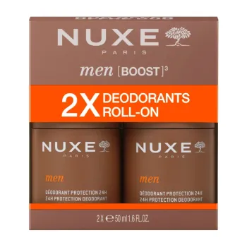 Men Boost Deodorant Protection Nuxe - 2er-Pack 50ml Roll-ons