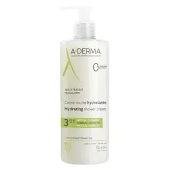 Feuchtigkeitsspendende Duschcreme A-Derma - Pumpflasche 500ml