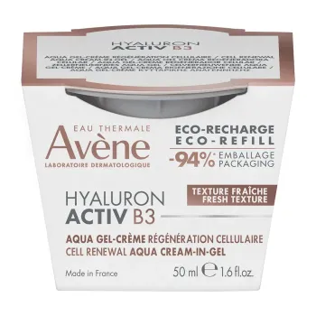 Hyaluron Activ B3 Aqua-Gel-Creme Zellregeneration Avène - Nachfüllung 50ml
