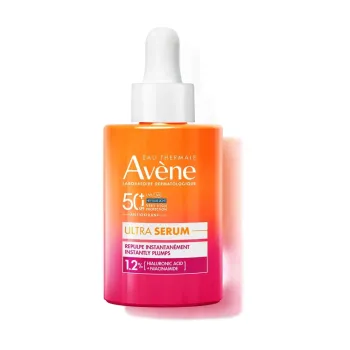 Ultra-Serum SPF50+ polstert sofort Avène - Pipettenflasche mit 30 ml