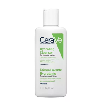 Feuchtigkeitsspendende Reinigungscreme CeraVe - Flasche mit 88ml