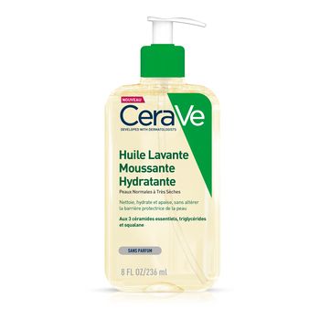 Feuchtigkeitsspendendes schäumendes Waschöl Cerave - Pumpflasche mit 236 ml