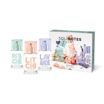 Entdecker-Set Pistazie Lychee Lavendel Solinotes - Set mit 3 Produkten à 15 ml