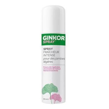 Intensive Frische Spray für leichte Beine Ginkor - Spray mit 125 ml